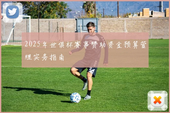 2025年世俱杯赛事赞助资金预算管理实务指南